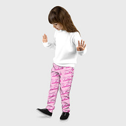 Брюки детские Barbie Pattern, цвет: 3D-принт — фото 2