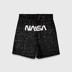 Детские шорты NASA: Space Glitch