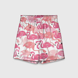 Детские шорты Рай фламинго