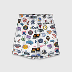 Детские шорты NBA Pattern