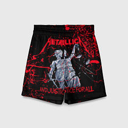 Детские шорты Metallica