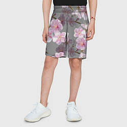 Шорты детские САКУРА, цвет: 3D-принт — фото 2