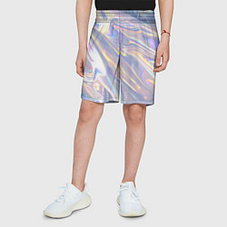 Шорты детские Фольга, цвет: 3D-принт — фото 2