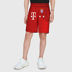 Шорты детские FC Bayern Munchen, цвет: 3D-принт — фото 2