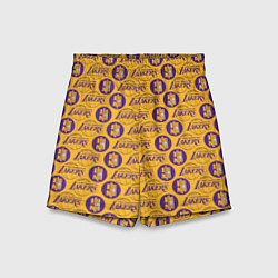 Шорты детские LA LAKERS, цвет: 3D-принт