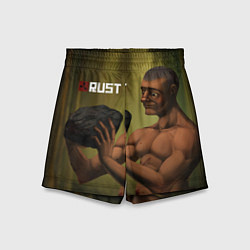 Шорты детские Rust, цвет: 3D-принт