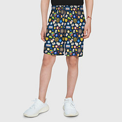 Шорты детские Разные Игры, цвет: 3D-принт — фото 2