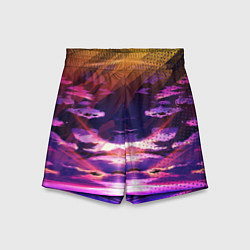 Детские шорты Закат Облака