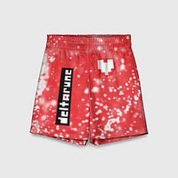 Шорты детские DELTARUNE Частицы, цвет: 3D-принт