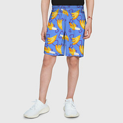Шорты детские Спелые бананы, цвет: 3D-принт — фото 2