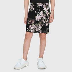 Шорты детские Краски весны, цвет: 3D-принт — фото 2