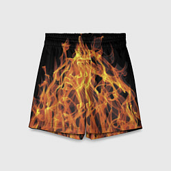Детские шорты Flame Pattern