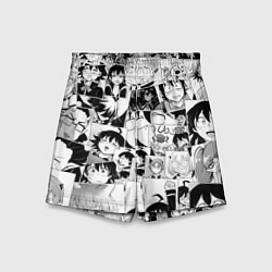 Детские шорты Добро пожаловать в ад? Ирума! pattern