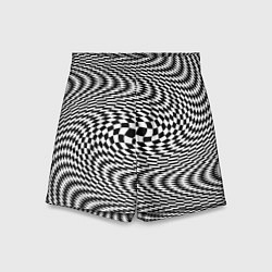 Детские шорты Гипнотическая спираль - оптическая иллюзия