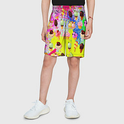 Шорты детские Вкусные Мороженки, цвет: 3D-принт — фото 2