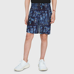 Шорты детские Хагги Вагги паттерн, цвет: 3D-принт — фото 2