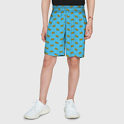 Шорты детские GameOver, цвет: 3D-принт — фото 2