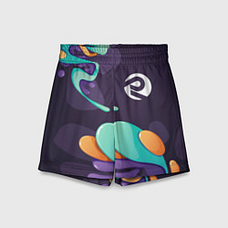 Детские шорты ARC Raiders graffity splash