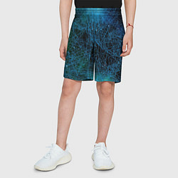 Шорты детские Мета вселенная, цвет: 3D-принт — фото 2