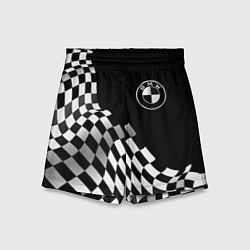 Детские шорты BMW racing flag