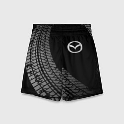 Детские шорты Mazda tire tracks