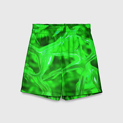 Детские шорты Geometry green