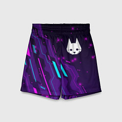 Детские шорты Stray neon gaming