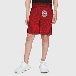 Шорты детские Bayern отпечатки, цвет: 3D-принт — фото 2