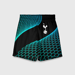 Шорты детские Tottenham football net, цвет: 3D-принт