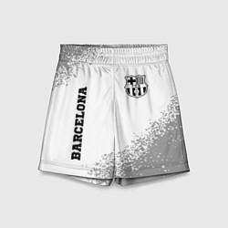 Детские шорты Barcelona sport на светлом фоне вертикально