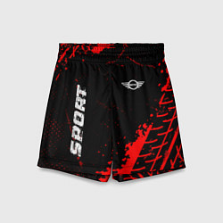 Детские шорты Mini red sport tires