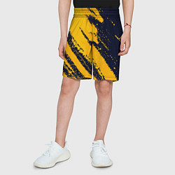 Шорты детские Абстрактный узор с концепцией, цвет: 3D-принт — фото 2