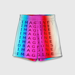 Детские шорты Imagine Dragons neon rock