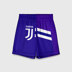 Шорты детские Juventus sport geometry line, цвет: 3D-принт