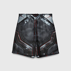 Шорты детские Карбоновый странник, цвет: 3D-принт