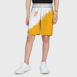 Шорты детские Half life 3 краски, цвет: 3D-принт — фото 2