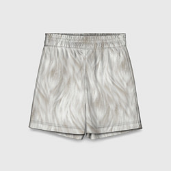 Шорты детские Белый мех кошки, цвет: 3D-принт