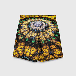 Шорты детские Оптический узор текстура, цвет: 3D-принт