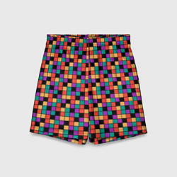 Шорты детские Кубики Рубика, цвет: 3D-принт