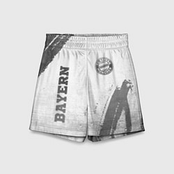 Детские шорты Bayern - white gradient вертикально