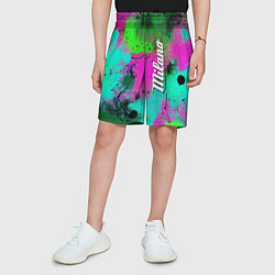 Шорты детские Color impression - abstraction, цвет: 3D-принт — фото 2