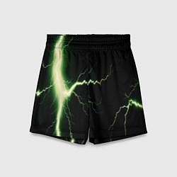 Детские шорты Lightning yellow текстура