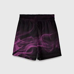 Шорты детские Color smoke pink, цвет: 3D-принт