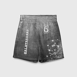 Детские шорты Galatasaray - grey gradient вертикально