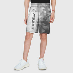 Шорты детские Exeed - white gradient по-вертикали, цвет: 3D-принт — фото 2