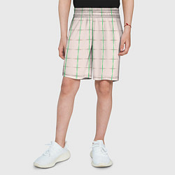 Шорты детские Color white stripes, цвет: 3D-принт — фото 2