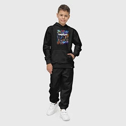 Костюм хлопковый детский Fortnite GTA, цвет: черный — фото 2