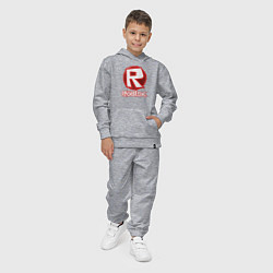 Костюм хлопковый детский ROBLOX, цвет: меланж — фото 2
