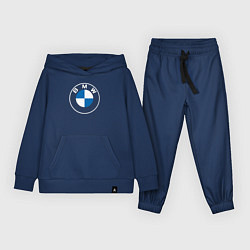 Костюм хлопковый детский BMW LOGO 2020, цвет: тёмно-синий