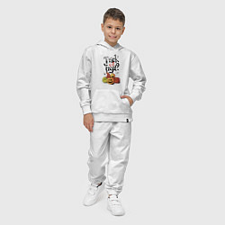 Костюм хлопковый детский Кошелек или жизнь!, цвет: белый — фото 2